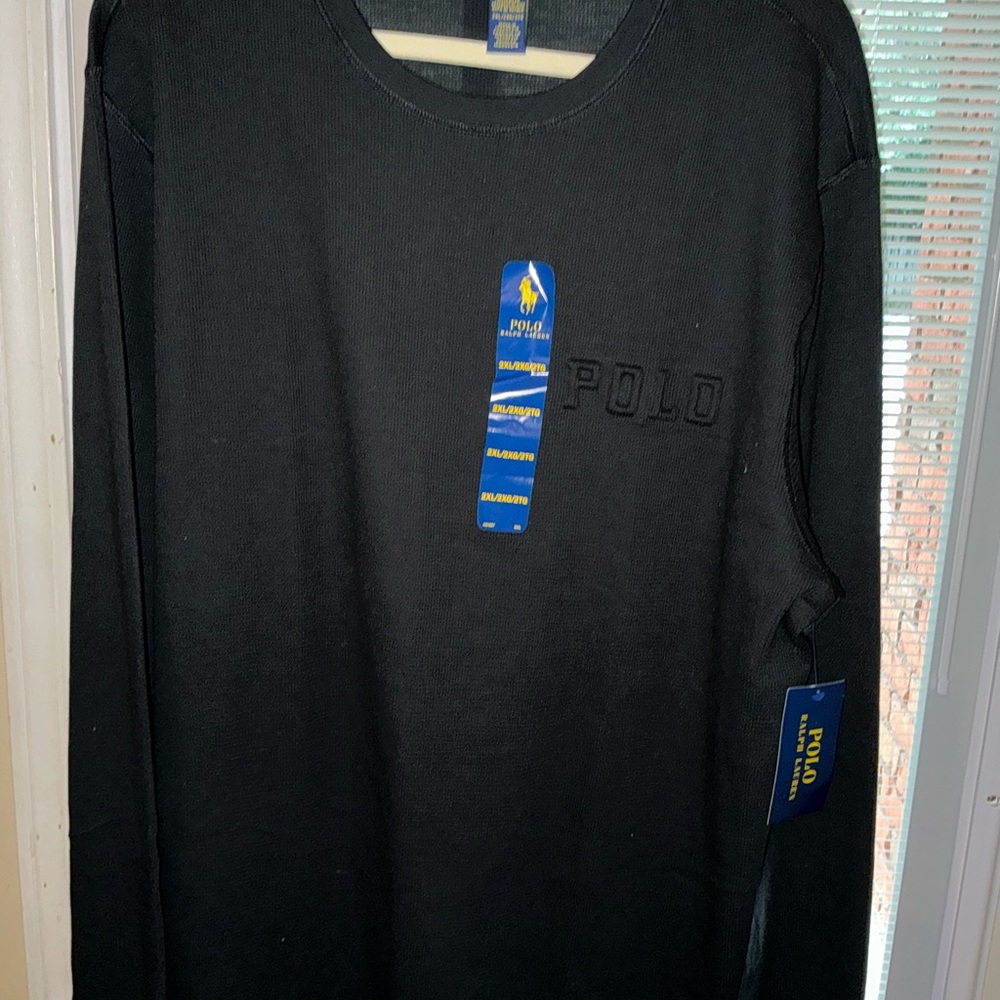 Polo Ralph Lauren Sleep Shirt Black Size XXL - Picture 11 of 12